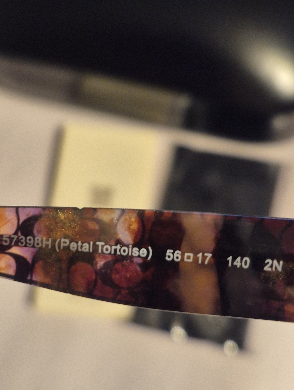 CoachTortoiseshell Sunglasses NWOT - Picture 6 of 11